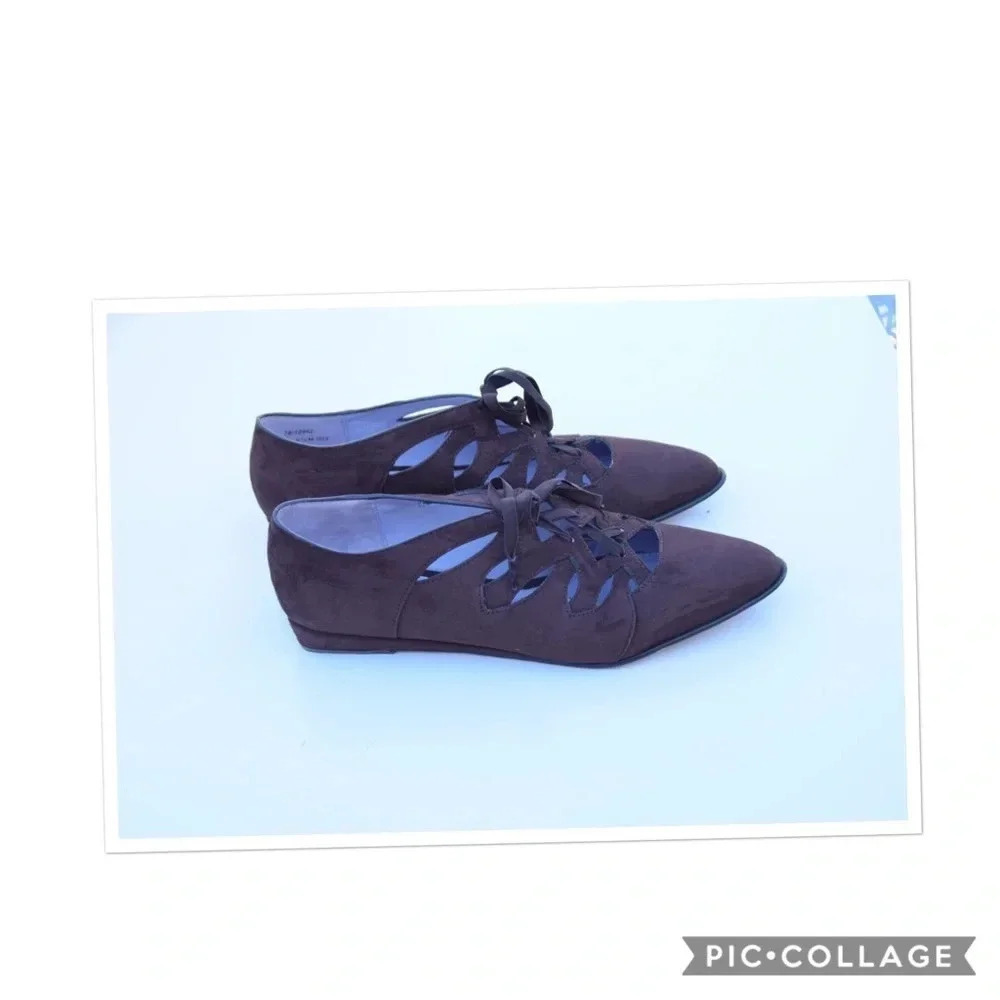 Johnston & Murphy cutout flats